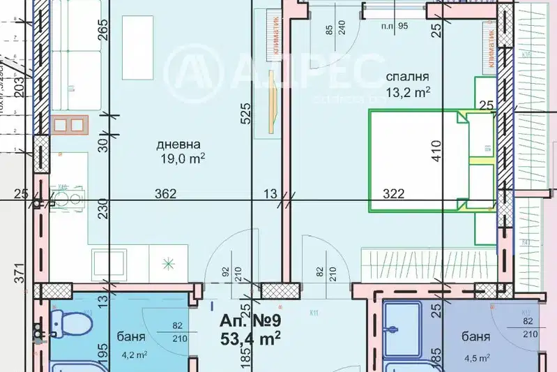 2-bedroom apartment in Oblast Plovdiv, Stamboliiski
