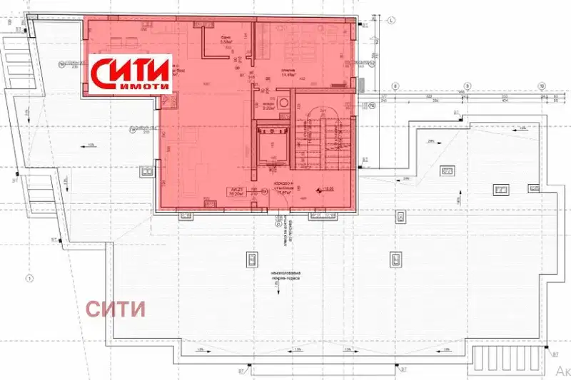 2-bedroom apartment in Stara Zagora, Jeleznik - Centyr