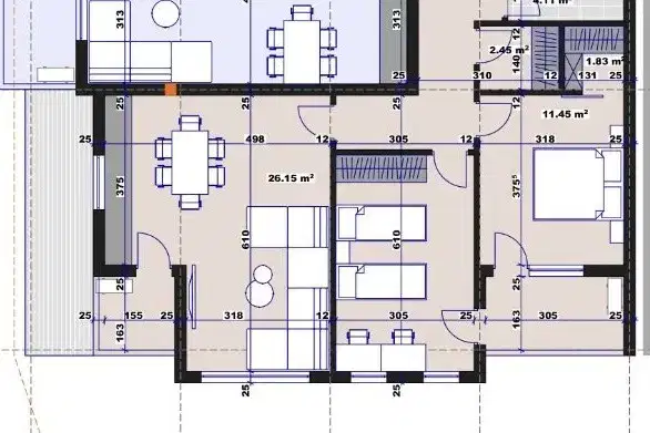 3-bedroom apartment in Stara Zagora, Jeleznik - Centyr
