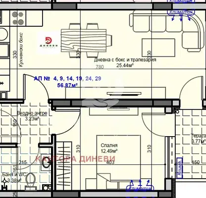 Photo 3 — 2-bedroom apartment in Stara Zagora, Samara 1