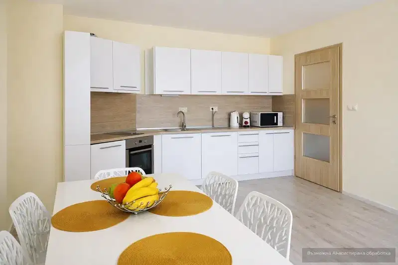 Two-room apartment in Asparuhovo, Varna with parking space