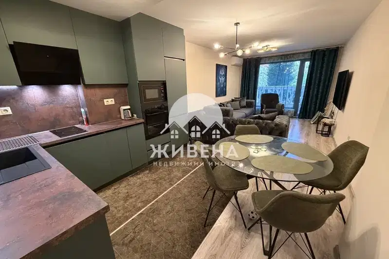 3-room apartment with terrace in Asparuhovo, Varna