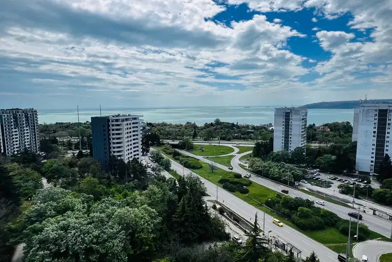 Two-room apartment with sea view in Briz, Varna