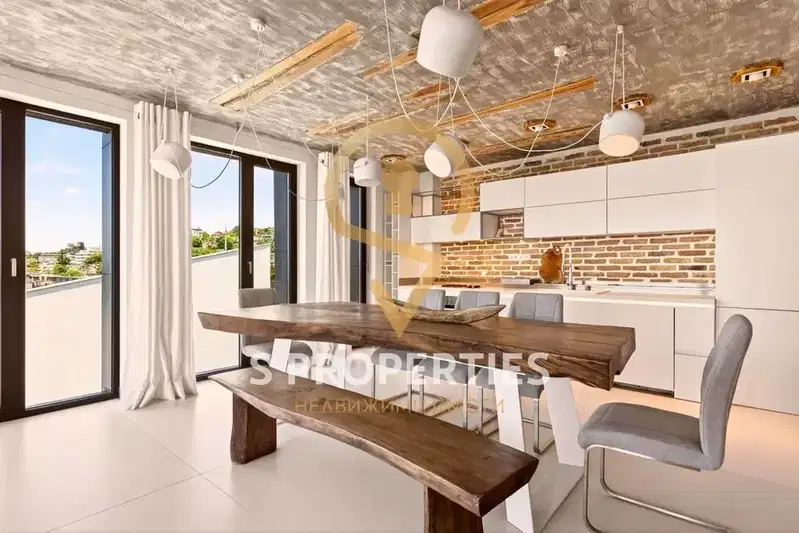 Four-room apartment with sea view in Briz, Varna