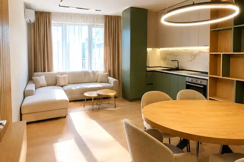 One-room apartment with terrace in Center, Varna