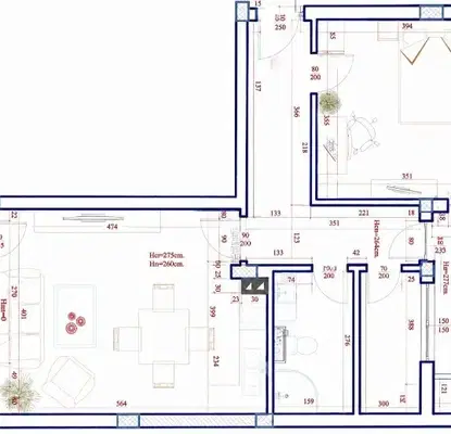 Photo 2 — Two-room apartment with two terraces in the centre of Varna