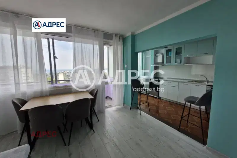 2-стаен апартамент с южно изложение в кв. Чайка, Варна