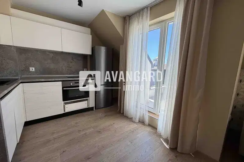 Four-room apartment with two terraces in Chataldzha, Varna