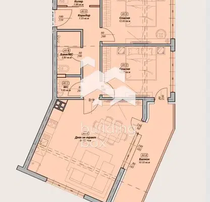 Photo 2 — Three-room apartment with balcony in Galata district, Varna