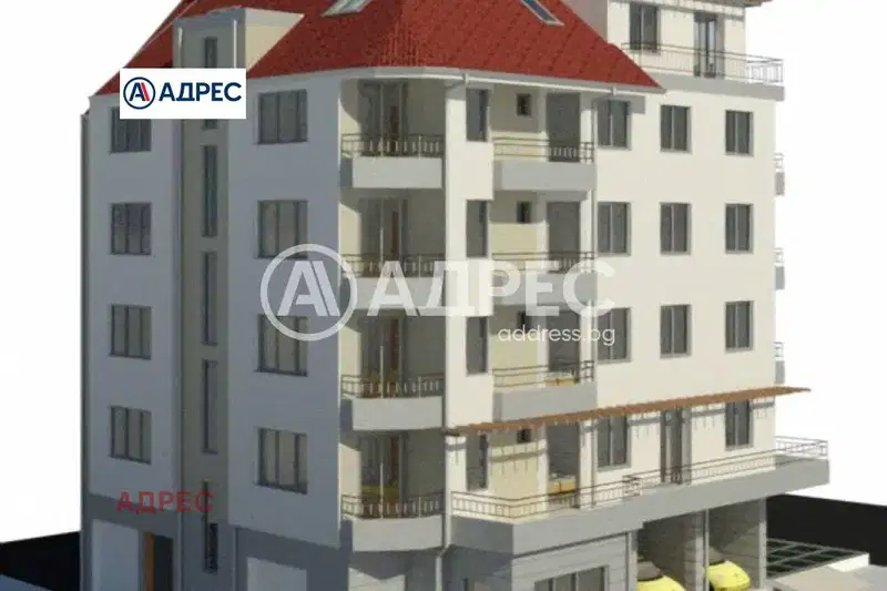 Двустаен апартамент до Гранд Мол във Варна с тераса