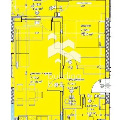 Photo 2 — Two-room apartment in Kaisieva gradina with terrace