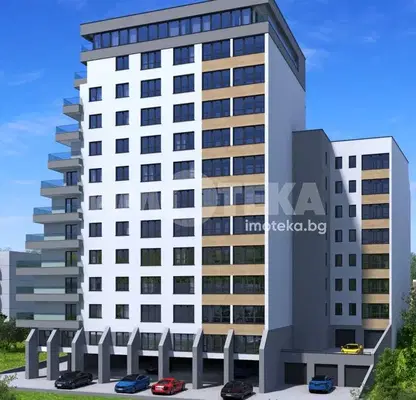 Photo 2 — Two-room apartment in Levski, Varna with balcony and elevator