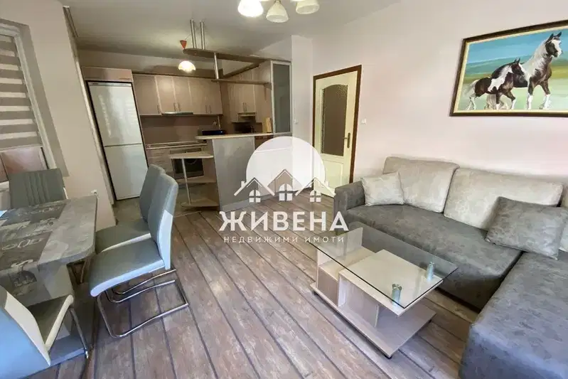 Three-room apartment with two terraces in Levski district, Varna