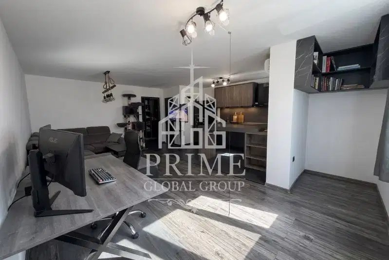 Three-room apartment with two terraces in Levski district, Varna