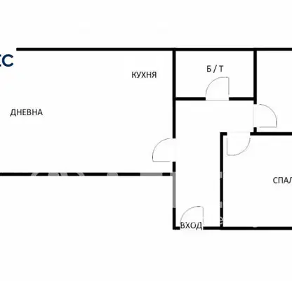 Снимка 4 — Тристаен апартамент с морска панорама в м-т Долна Трака, Варна