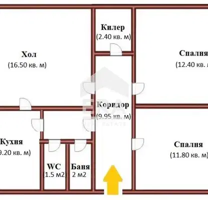 Снимка 4 — Тристаен апартамент с две тераси в Младост 1, Варна
