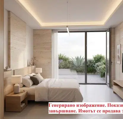 Photo 4 — Three-room apartment with panoramic terrace in Mladost 1, Varna