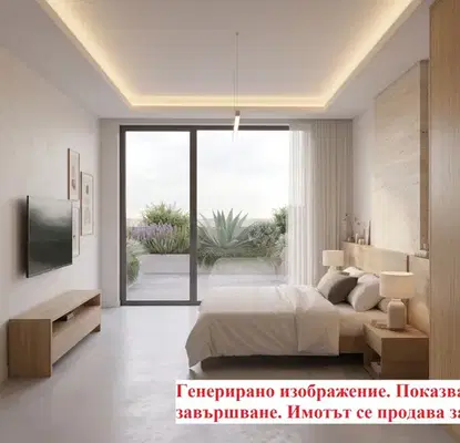 Photo 5 — Three-room apartment with panoramic terrace in Mladost 1, Varna