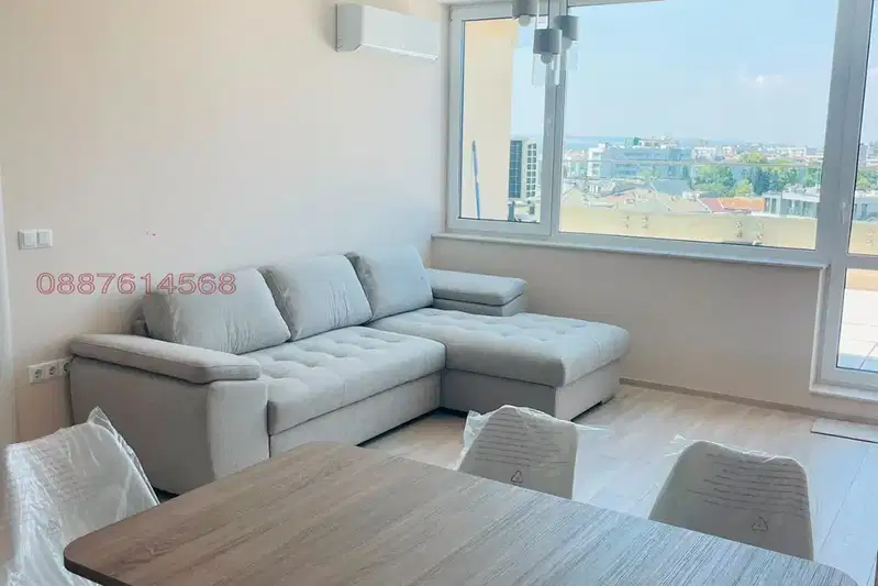 Two-room apartment with panoramic terrace in Okrazhna bolnitsa, Varna