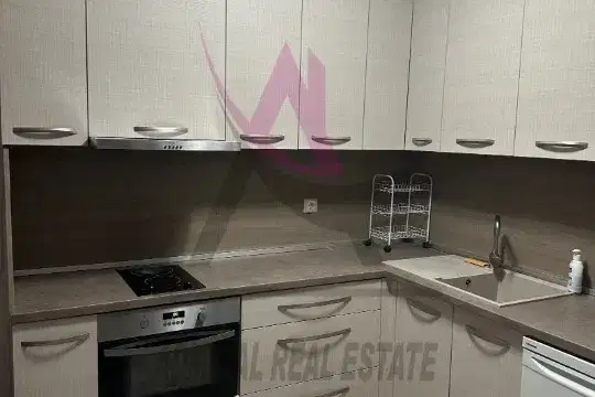 One-room apartment near Okrazhna Hospital in Varna with terrace