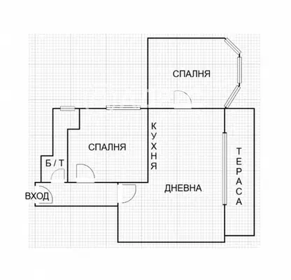 Photo 4 — Three-room apartment with terrace in central Varna, Opera