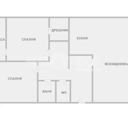 Photo 5 — Three-room apartment in Pobeda, Varna with terrace and elevator