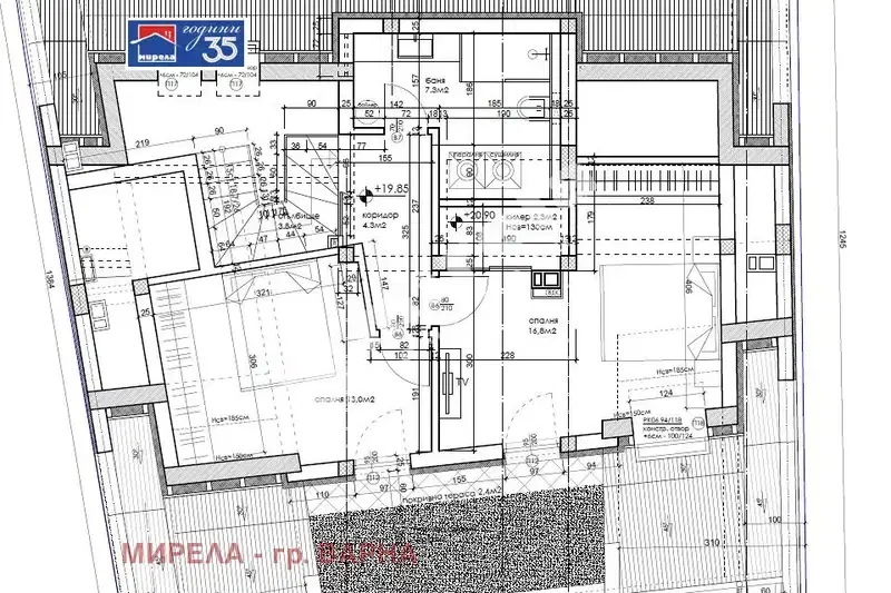 3-bedroom apartment in Varna, Pogrebi