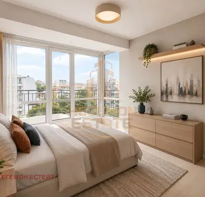 Photo 4 — Three-room apartment with panoramic view in Pogrebi, Varna