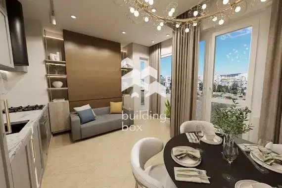 One-room apartment in Troshevo, Varna with balcony