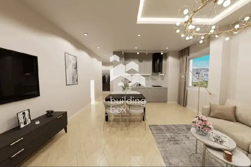 Three-room apartment with two terraces in Troshevo, Varna