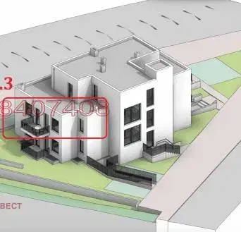 Снимка 3 — Двустаен апартамент във Варна, Виница с тераса
