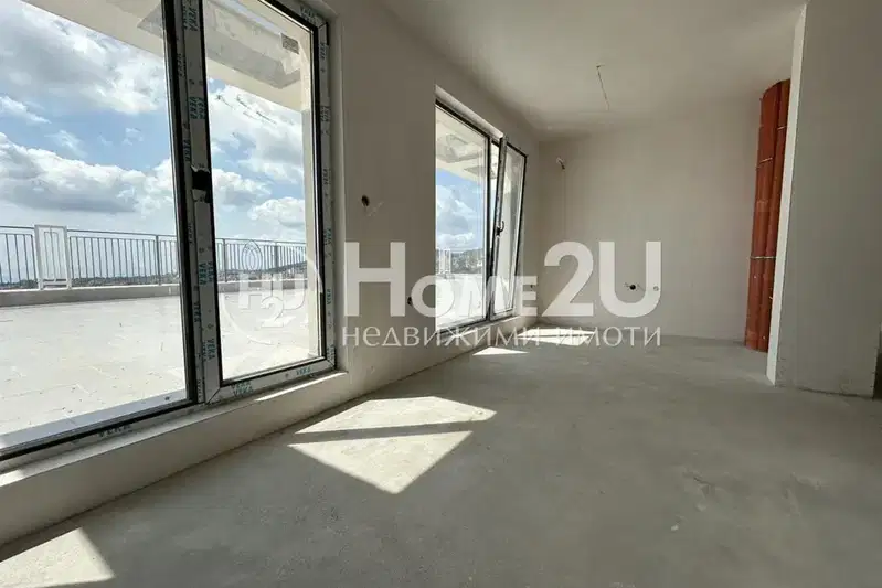 Two-room apartment with panoramic view in Vinitsa, Varna