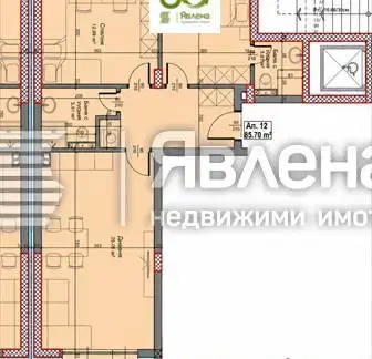 Снимка 5 — Тристаен апартамент с 2 спални във Виница, Варна