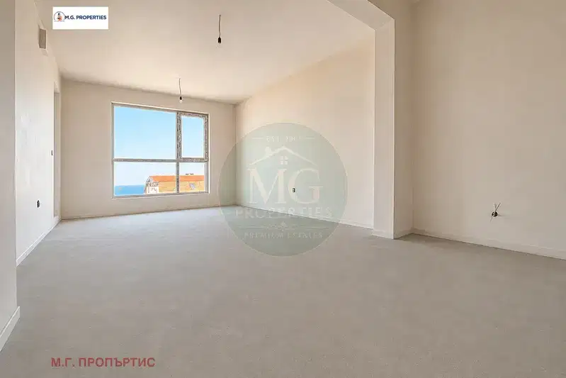 Three-room apartment with sea view in Vinitsa, Varna