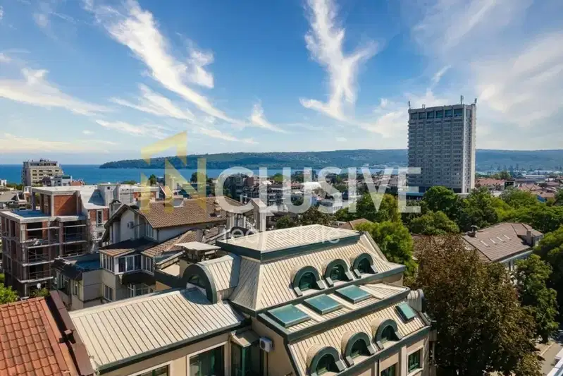 Three-room apartment with sea view in Varna, Cherven Ploshtad