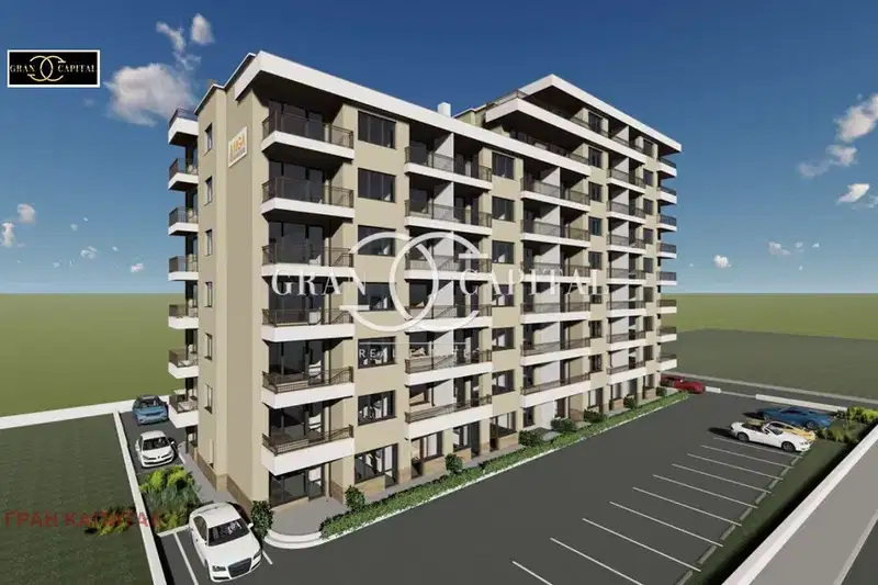 Two-room apartment with yard in Vladislav Varnenchik district, Varna