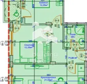 Photo 2 — Three-room apartment in Vladislav Varnenchik residential complex, new-build