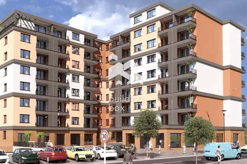 Three-room apartment in Vladislav Varnenchik residential complex with terrace