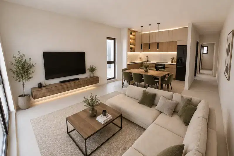 Three-room apartment in Vazrazhdane 1, Varna with underground parking space