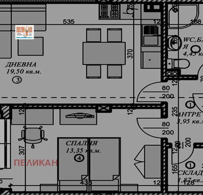 Photo 2 — 2-bedroom apartment in Veliko Tyrnovo, Centyr