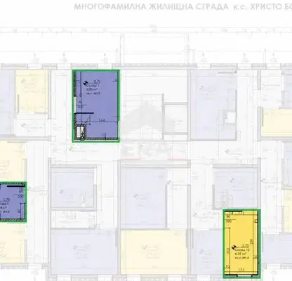 Снимка 3 — Тристаен апартамент в Ямбол, Христо Ботев