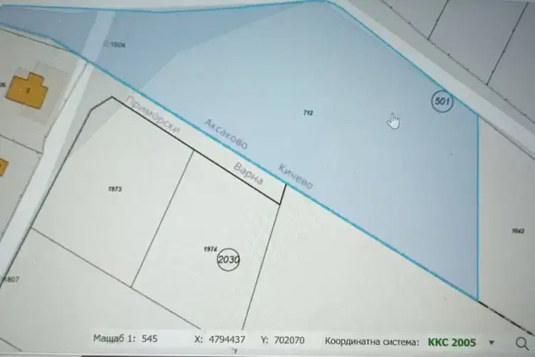 Plot in Varna, Aksakovo