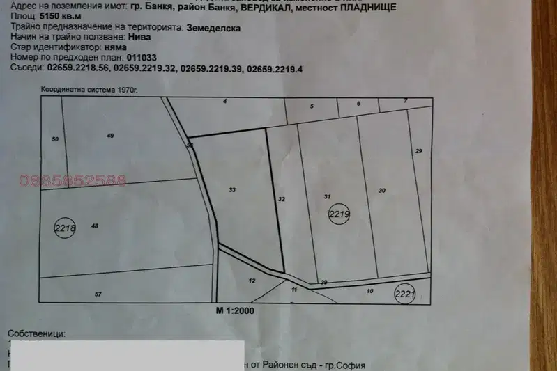 Plot in Bankya