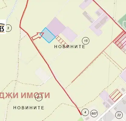 Photo 4 — Plot in Sofia, Bojurishte