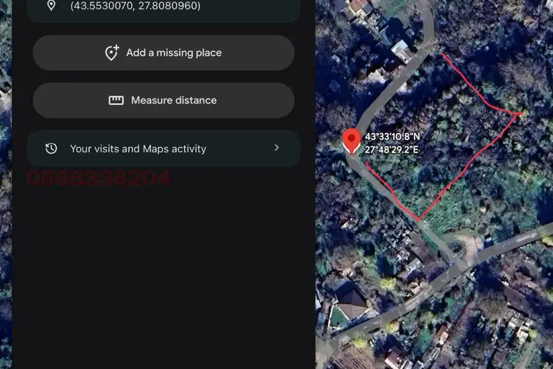 Парцел в Добрич, м-т Газибаба