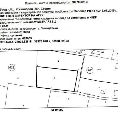 Photo 2 — Plot in Sofia, Kostinbrod