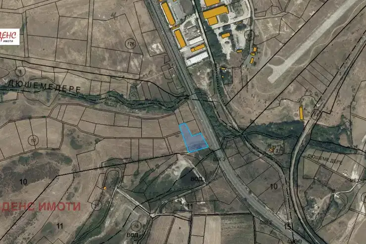 Plot in Kyrdjali, Promishlena Zona - Yug