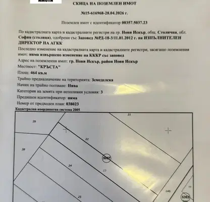 Снимка 3 — Парцел в Нови Искър
