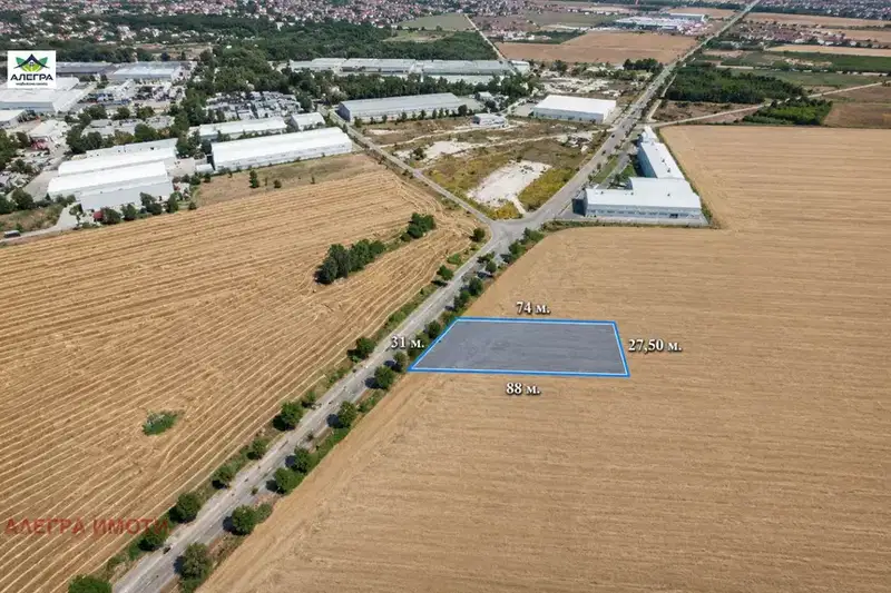 Plot in Pazardjik, Promishlena Zona - Iztok