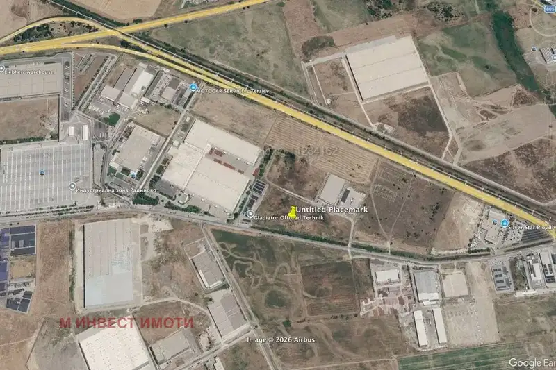 Plot in Plovdiv, Industrialna Zona - Sever